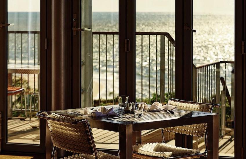 Dining at the Berkeley River Lodge