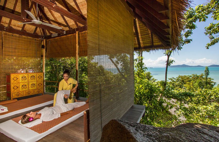 Traditional Thai Massage Therapy at Kamalaya, Koh Samui, Thailand