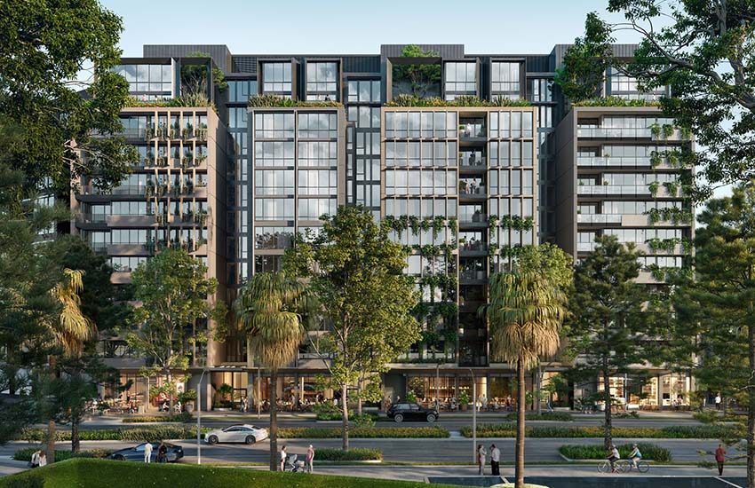1Portman on the Park_Green Square_Mirvac_Building Facade_CGI