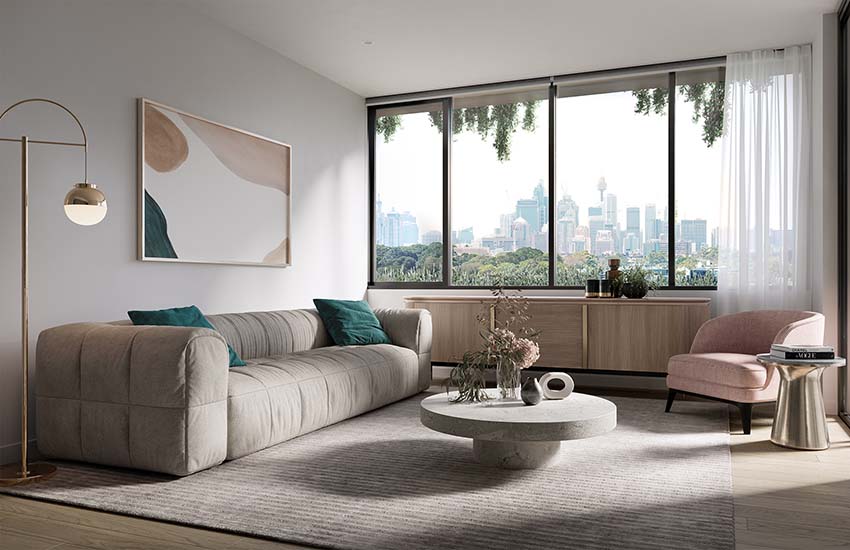 4Portman on the Park_Green Square_Mirvac_Living_CGI
