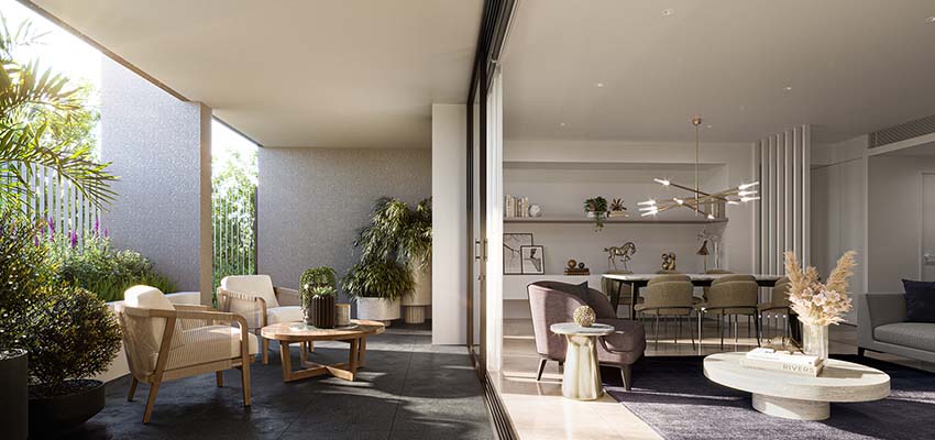 7Portman on the Park_Green Square_Mirvac_Building Facade_CGI